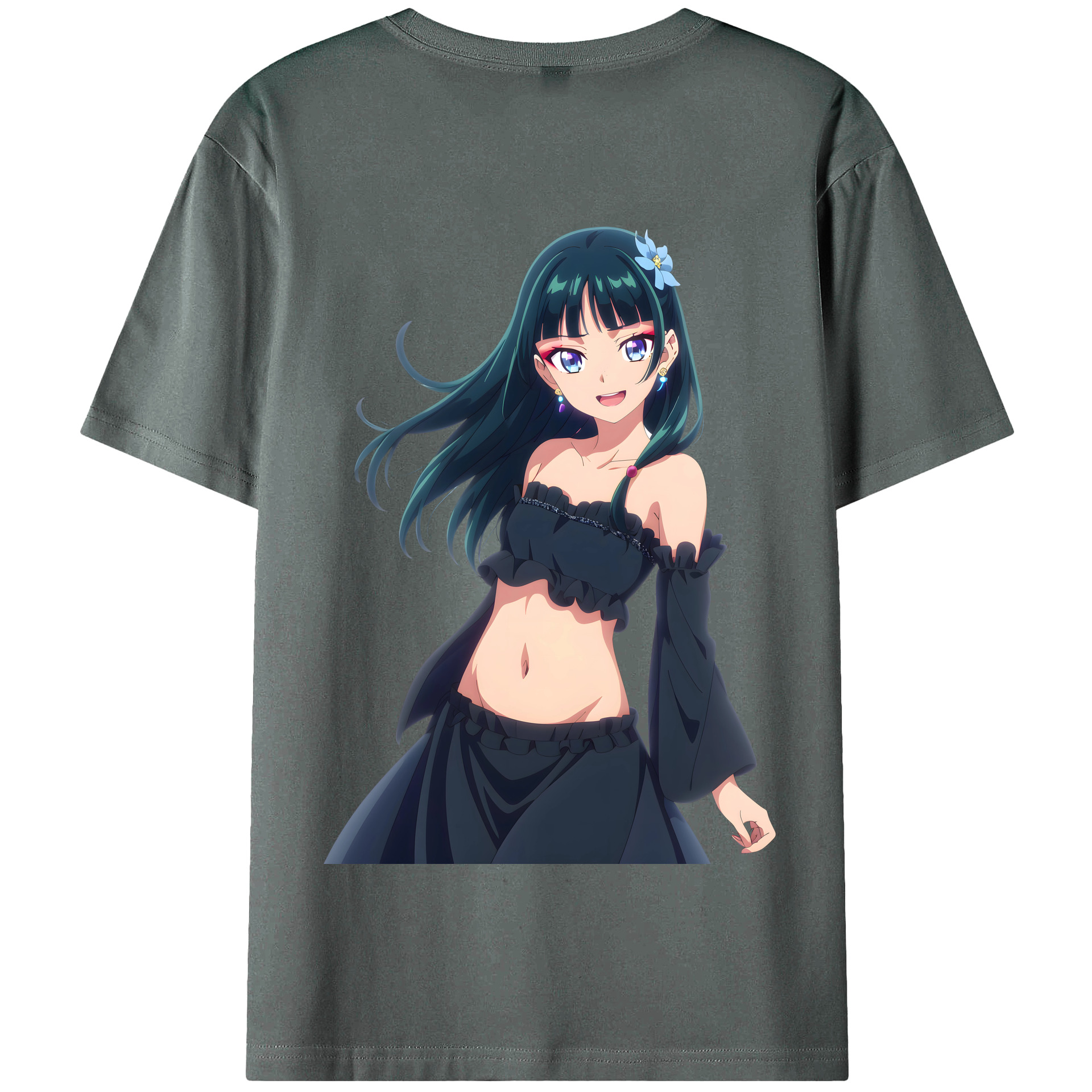 （画像用） 薬屋のひとりごと The Apothecary Diaries 綿100％半袖Tシャツ（背面プリント）